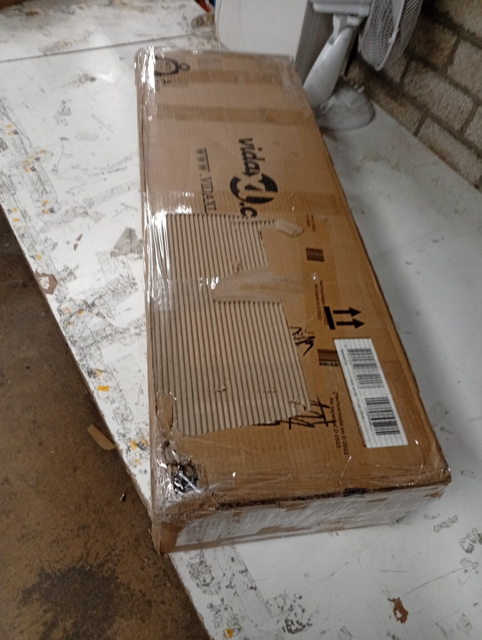 vidaXL Boekenkast 4 schappen wit - 60% Korting