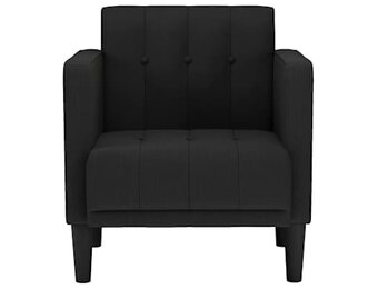 vidaXL Fauteuil met armleuningen Zwart | 35% Korting | Retourproduct