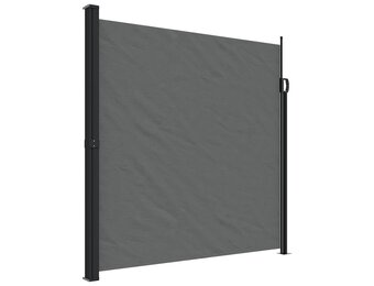 vidaXL Uittrekbaar Windscherm 200x500cm Antraciet - 35% Korting!