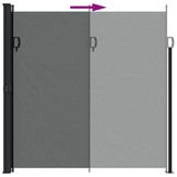 vidaXL Uittrekbaar Windscherm 200x500cm Antraciet - 35% Korting!