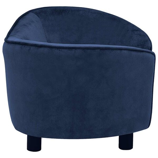 vidaXL Hondenbank Blauw Pluche (69x49x40 cm) - 55% Korting!