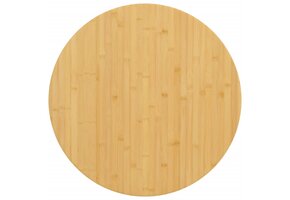 vidaXL Bamboe Tafelblad Ø 90x2,5 cm | 60% Korting