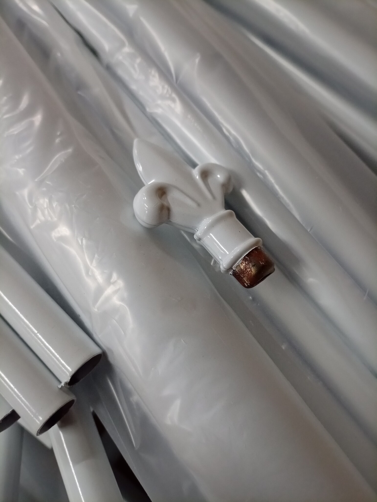 vidaXL Tuinhek Wit 165cm - 60% Korting! | Retour