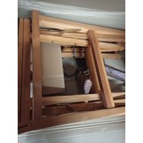 vidaXL Regisseursstoelen inklapbaar, Teakhout, Crème - 60% Korting!