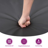 vidaXL Voetenbank 60x50x41 cm Kunstleer Crème - 65% Korting!