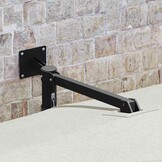 vidaXL Tuinparasol Beige/Zwart (248.5x247.5x160cm) - 35% Korting!