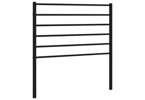 vidaXL Hoofdbord Metaal Zwart 100 cm - 35% Korting!