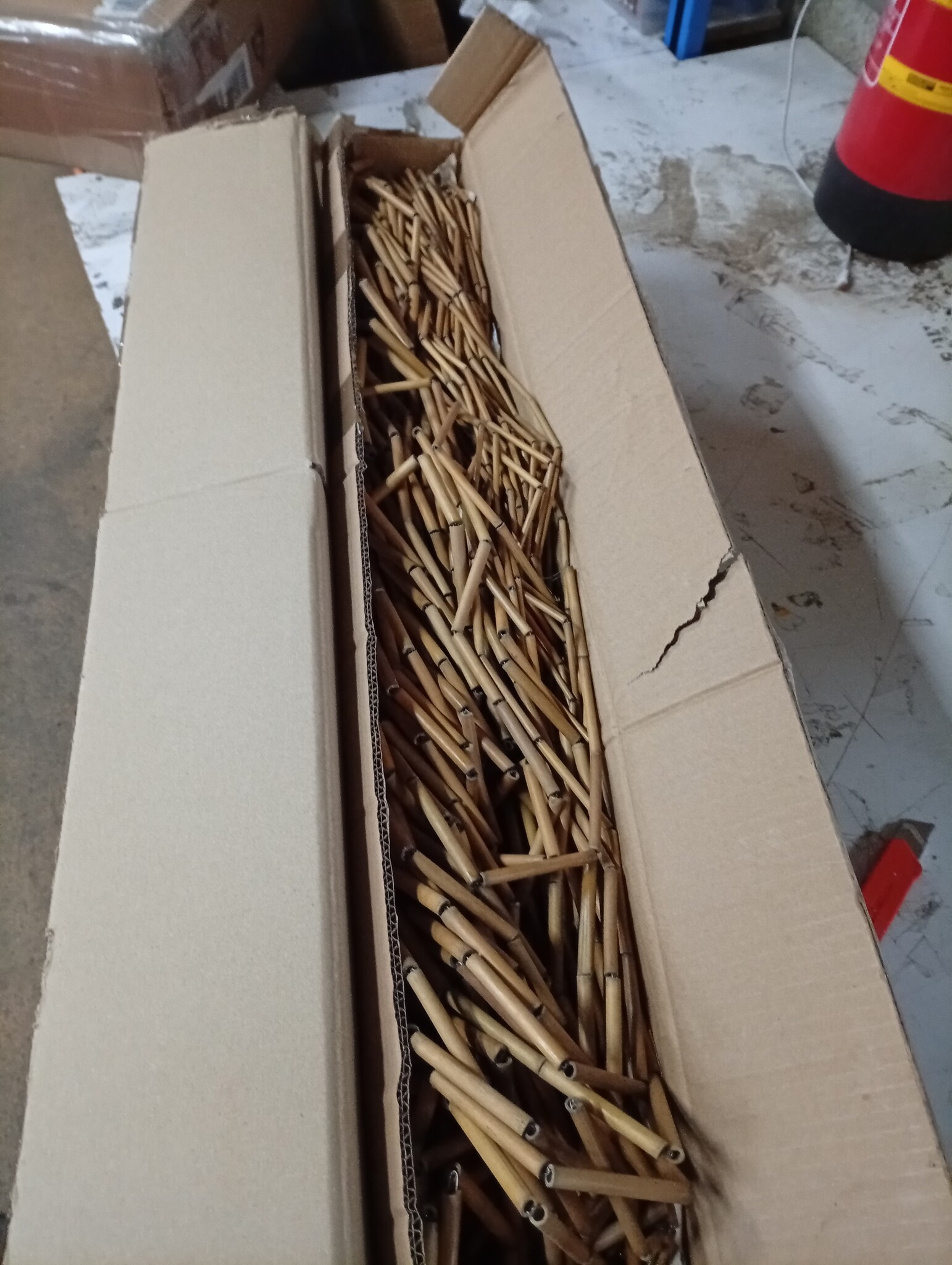 VidaXL Bamboe Deurgordijn 90x200 cm - 55% Korting