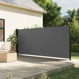 VidaXL Windscherm Uittrekbaar 180x300cm Antraciet - 35% Korting!