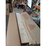 vidaXL Bedframe LED Massief Hout 160x200 cm - 55% Korting!