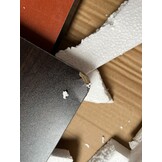 Zwart computerbureau 100x60 met plank - 55% korting!