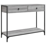vidaXL Wandtafel Grijs Sonoma Eiken - 30% Korting!