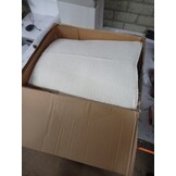 vidaXL Ontspanningsstoel Crème - 55% Korting - Stof