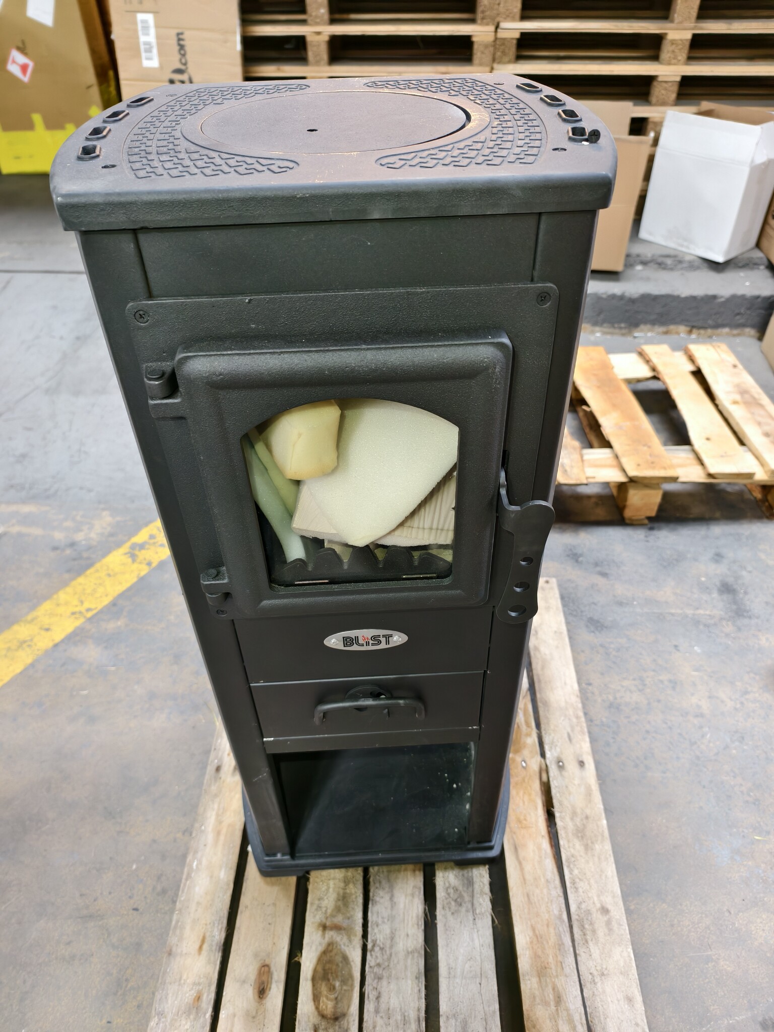 Houtkachel Antraciet 6,6-8,5kW - Nu 35% Korting!