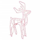 VidaXL Kerstfiguur Rendier - Warmwit LED - 35% Korting!