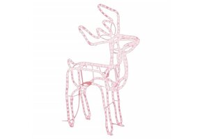 VidaXL Kerstfiguur Rendier - Warmwit LED - 35% Korting!