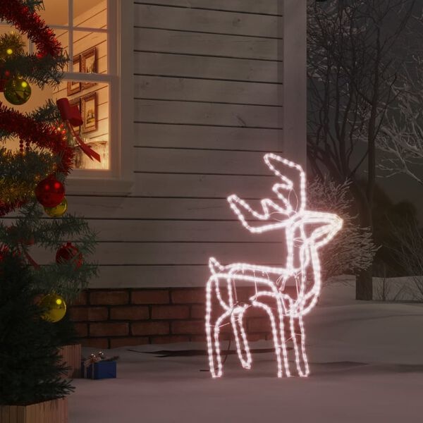VidaXL Kerstfiguur Rendier - Warmwit LED - 35% Korting!