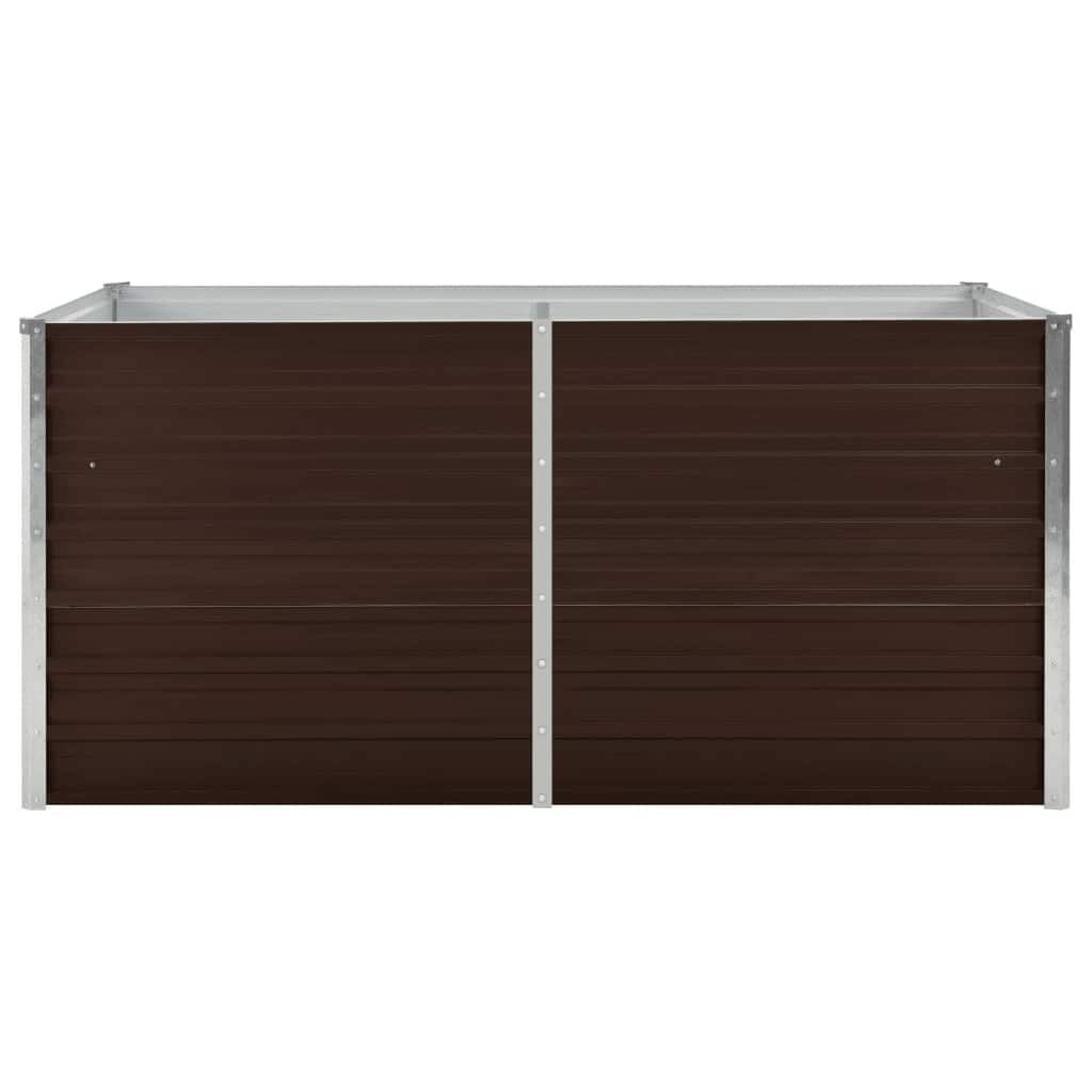 vidaXL Verhoogde Plantenbak 160x80x77 cm Bruin - 41% Korting!