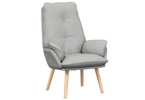 vidaXL Ontspanningsstoel Wolken grijs - 49% Korting!