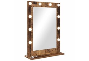 vidaXL Schmink Spiegel Sonoma Eiken - 66% Korting!