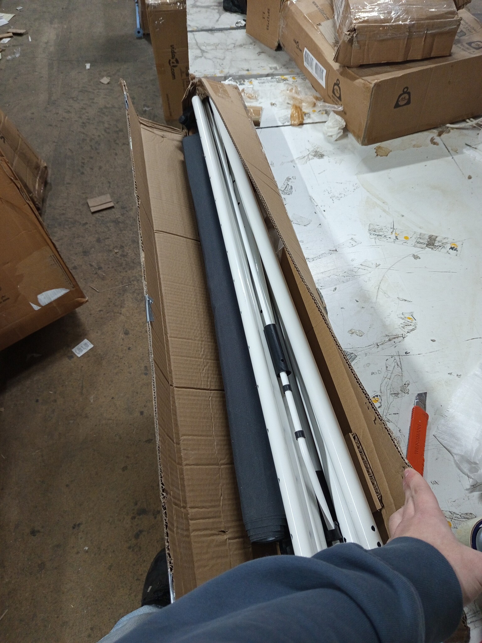 vidaXL Luifel Handmatig Uittrekbaar 100cm Antraciet - 76% Korting!