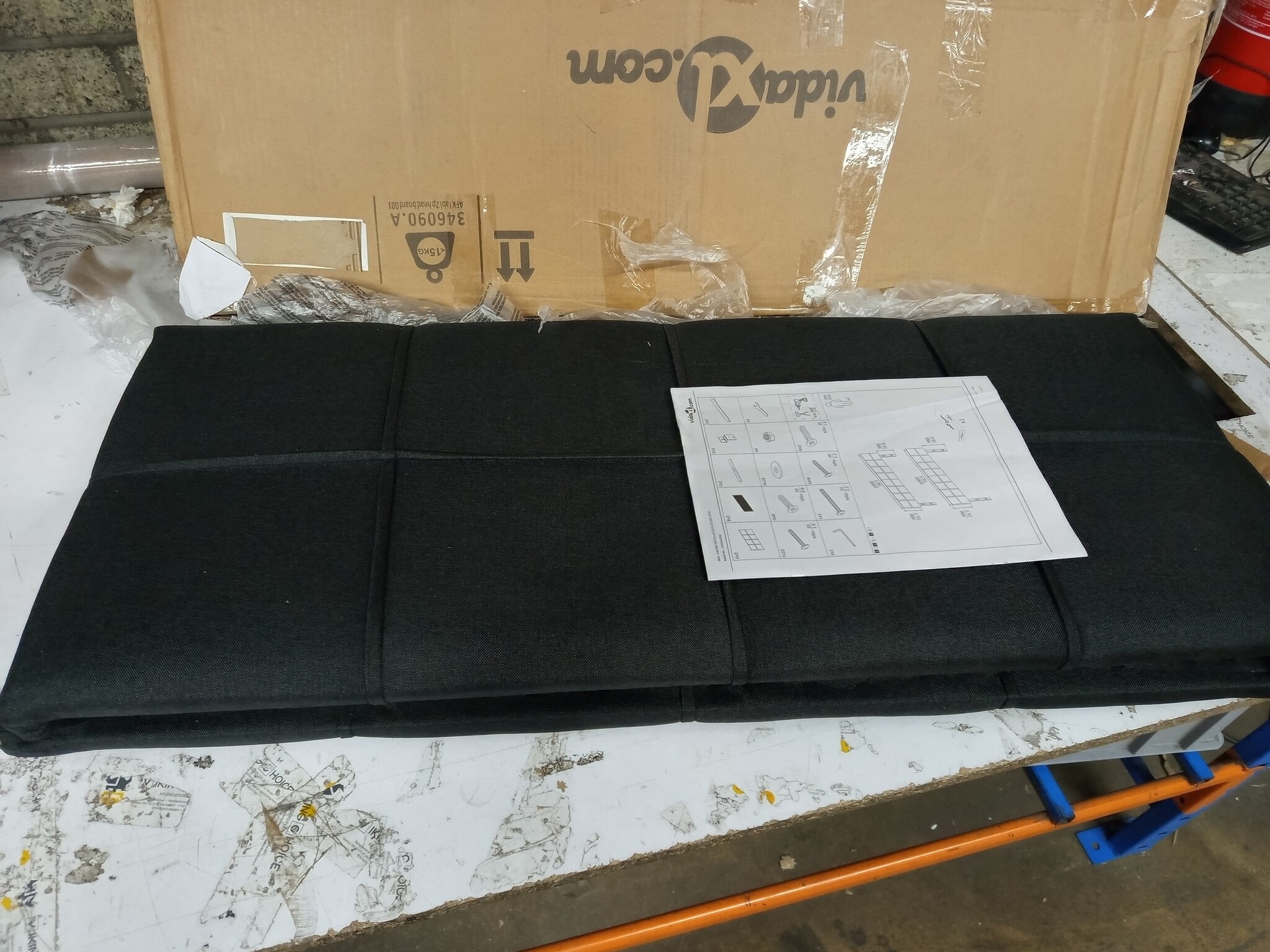 vidaXL Hoofdborden 2 st zwart - 71% korting