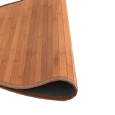 VidaXL Bamboe Vloerkleed Rond 100cm Bruin - 35% Korting