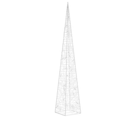 vidaXL LED Lichtkegel Acryl 60cm Koudwit - Nu 35% Korting!