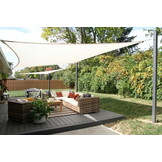 Schaduwdoekpaal Zwart 240cm - Nu 79% Korting!