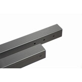 Schaduwdoekpaal Zwart 240cm - Nu 79% Korting!