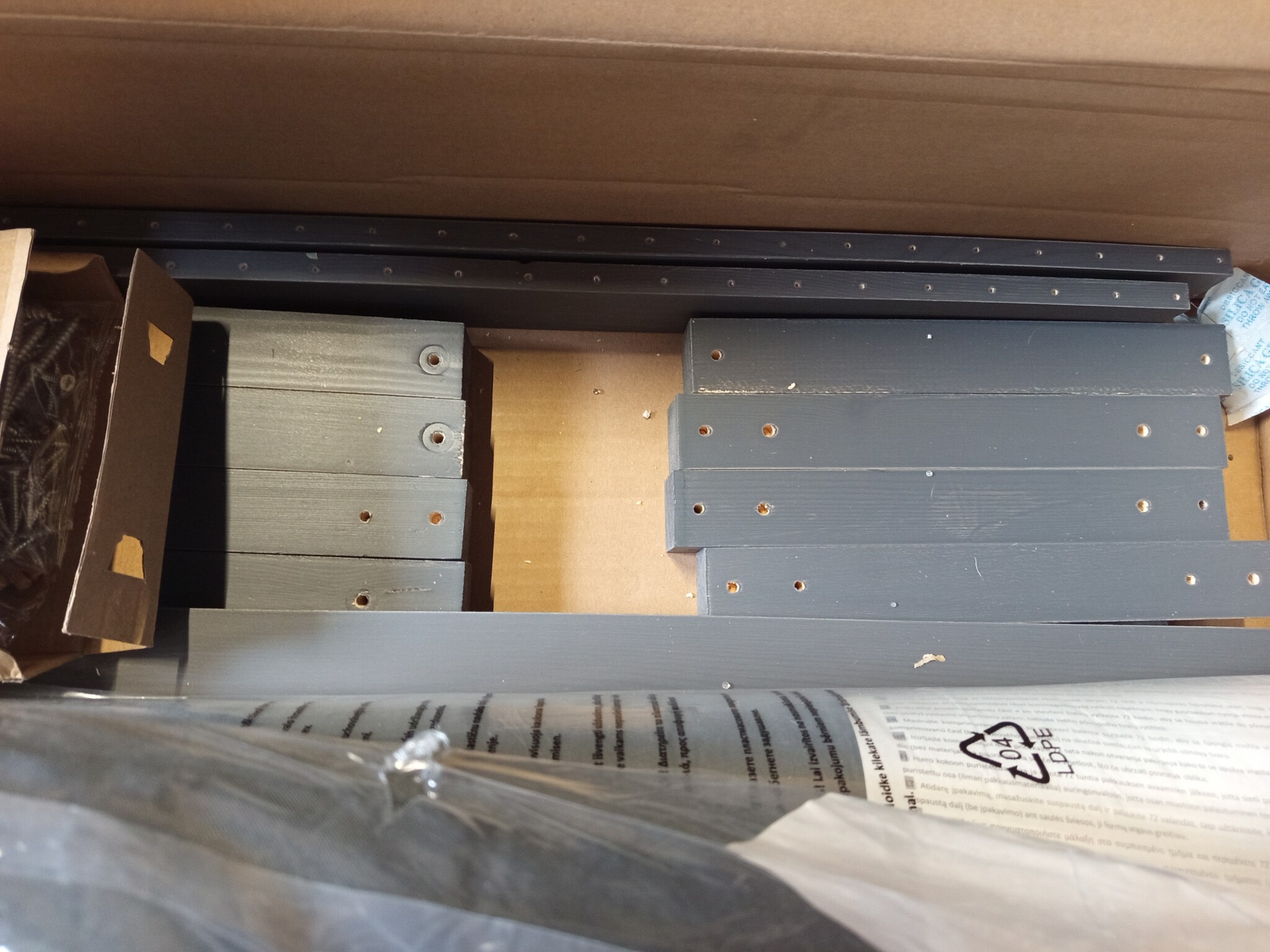 VidaXL Tuinvoetenbanken 2 st massief grenenhout - 76% Korting!