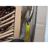 vidaXL Bamboe Insectengordijn 100x200cm Palmboom Print - 55% Korting