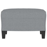 vidaXL Voetenbank Lichtgrijs 60x50x41 cm | 35% Korting