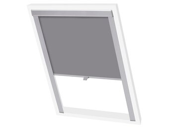 VidaXL Verduisterend Rolgordijn Grijs MK04 - 35% Korting!