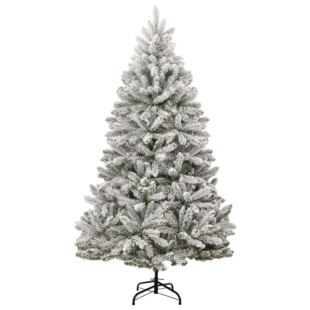 vidaXL Kunstkerstboom met Sneeuw 210cm - 35% Korting