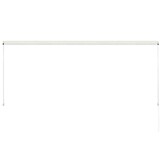 vidaXL Luifel Uittrekbaar 300x150cm Crème - 59% Korting!