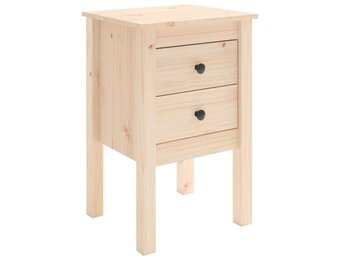 vidaXL Nachtkastje Massief Grenenhout - 35% Korting!