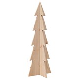 vidaXL Kerstboom 112 cm Massief Grenenhout - 35% Korting!
