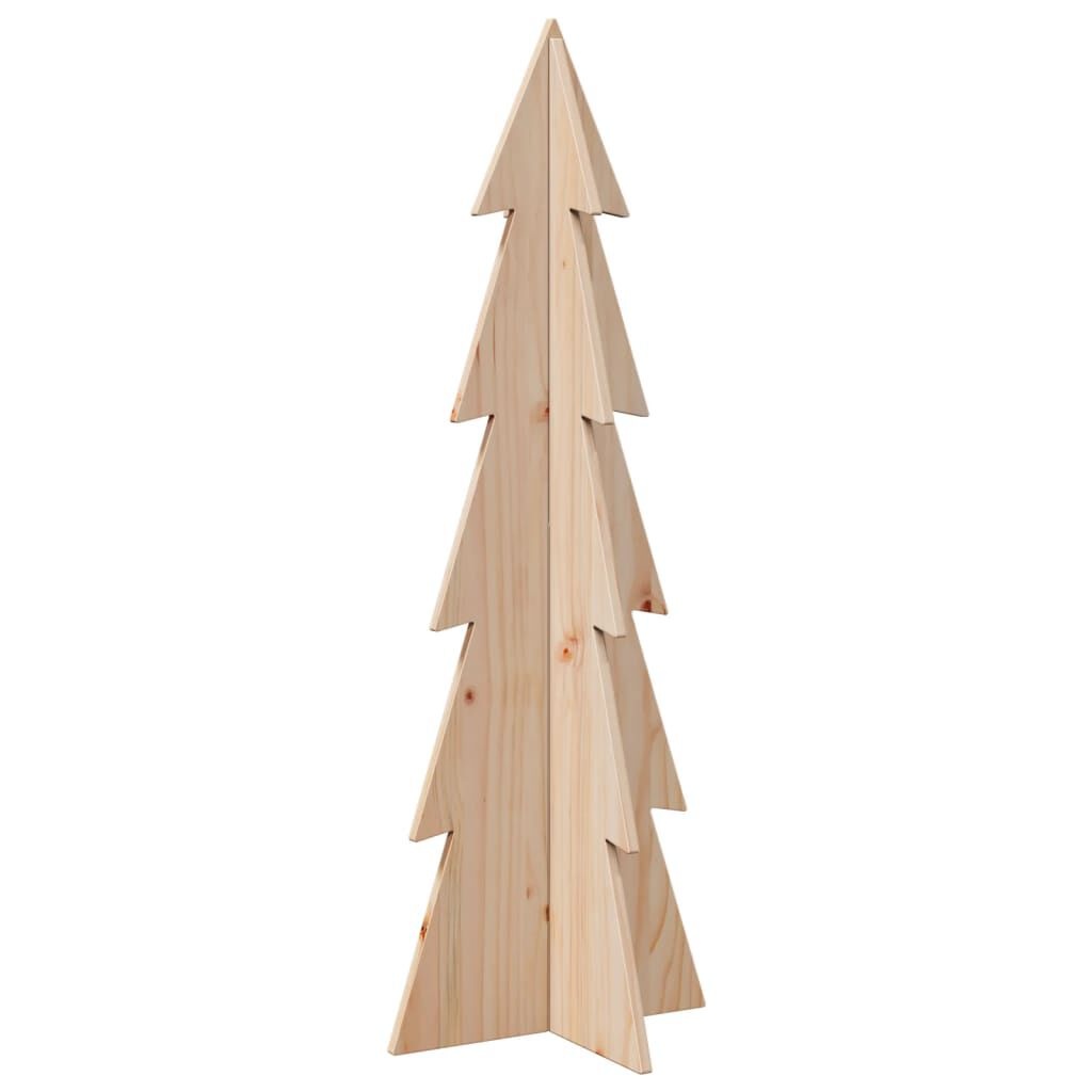 vidaXL Kerstboom 112 cm Massief Grenenhout - 35% Korting!