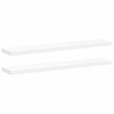 vidaXL Zwevende Wandschappen - 120cm MDF Wit - 60% Korting