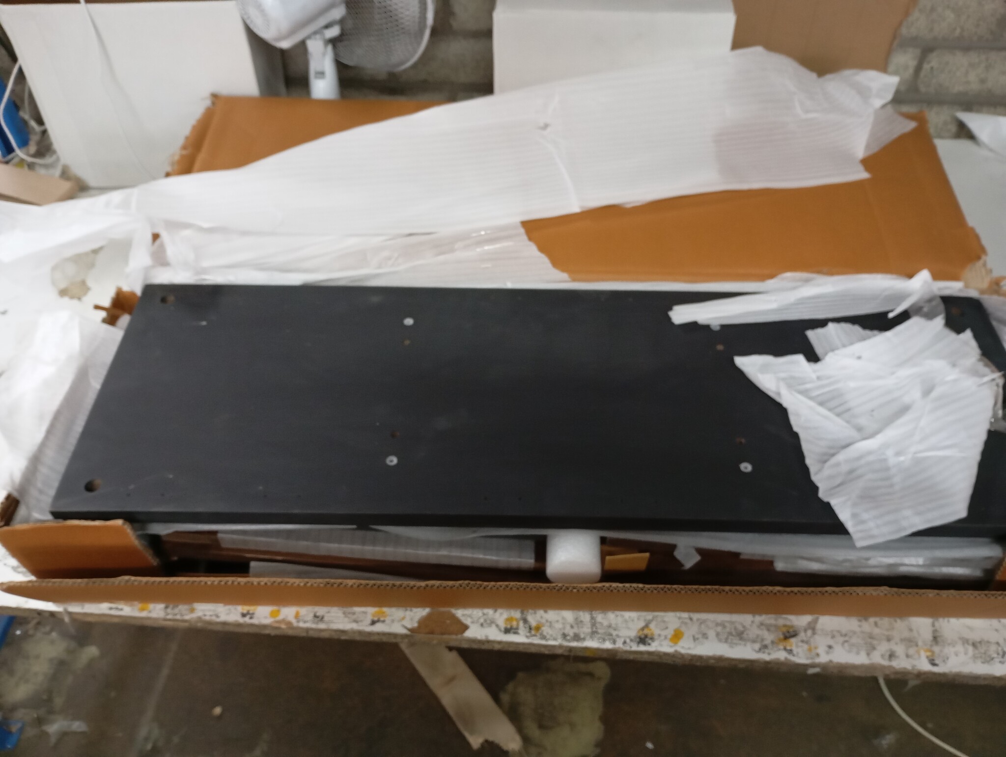 vidaXL Hoge Kast - Bamboe & Mango Hout - 55% Korting!