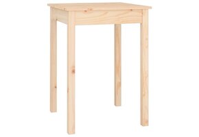 vidaXL Eettafel Grenenhout (55x55x75 cm) - 35% Korting