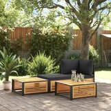 vidaXL Tuintafel Acaciahout 68x68x30 cm - 62% Korting!