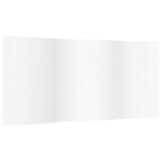 vidaXL Kamerscherm Bamboe Wit 165x400 cm - 35% Korting