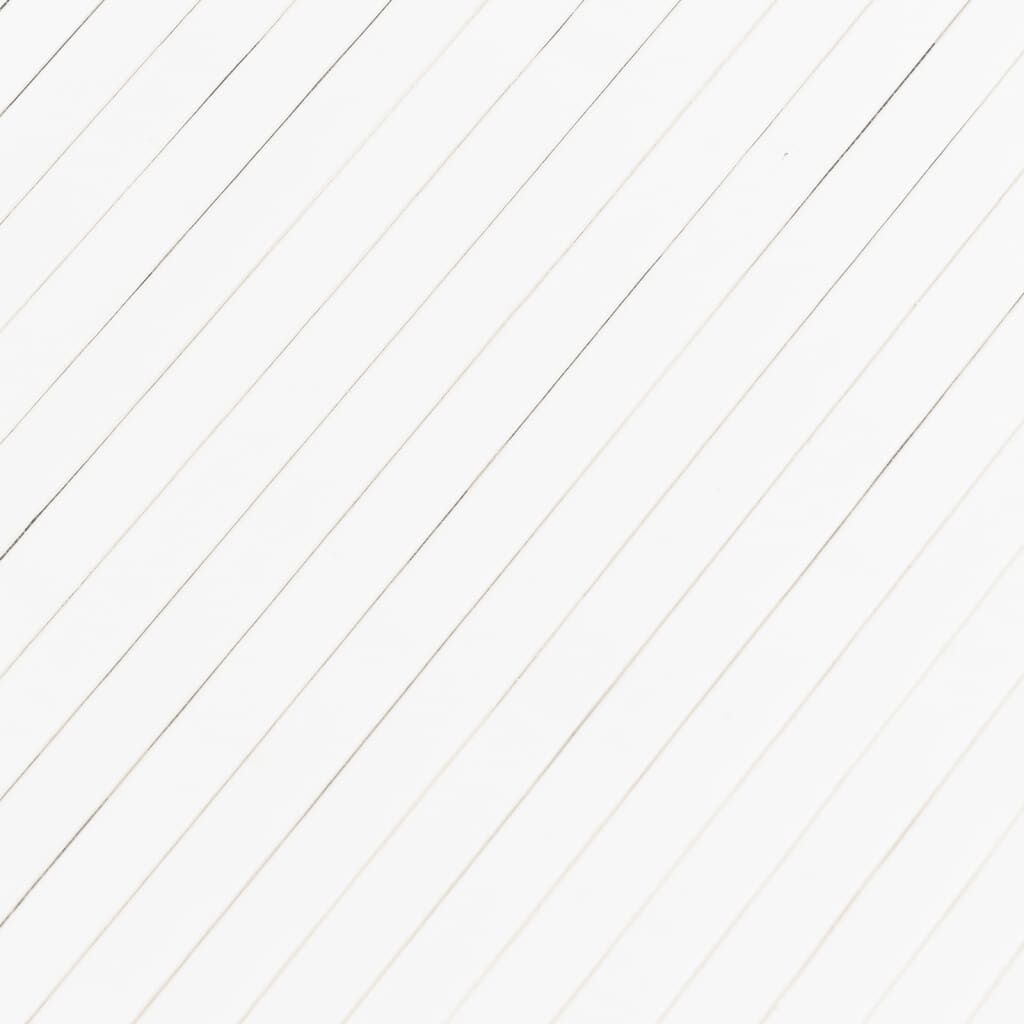 vidaXL Kamerscherm Bamboe Wit 165x400 cm - 35% Korting