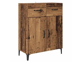 vidaXL Dressoir Oud Hout - 60% Korting - 34x69.5x90cm