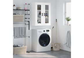 vidaXL Hangkast 69,5x34x90 cm Wit - 64% Korting