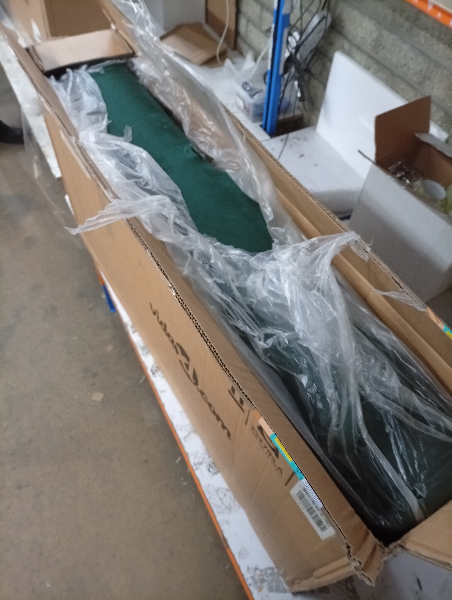 vidaXL Chaise longue fluweel donkergroen | 55% Korting