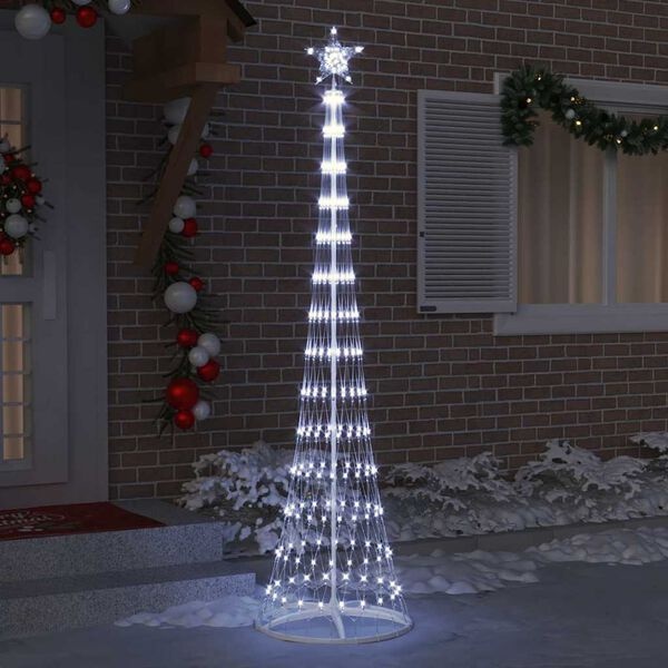 vidaXL LED Kerstboom Koudwit - 250cm | -55%