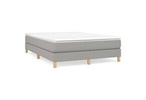 vidaXL Bedframe Lichtgrijs 140x190 cm - Nu met 35% Korting!